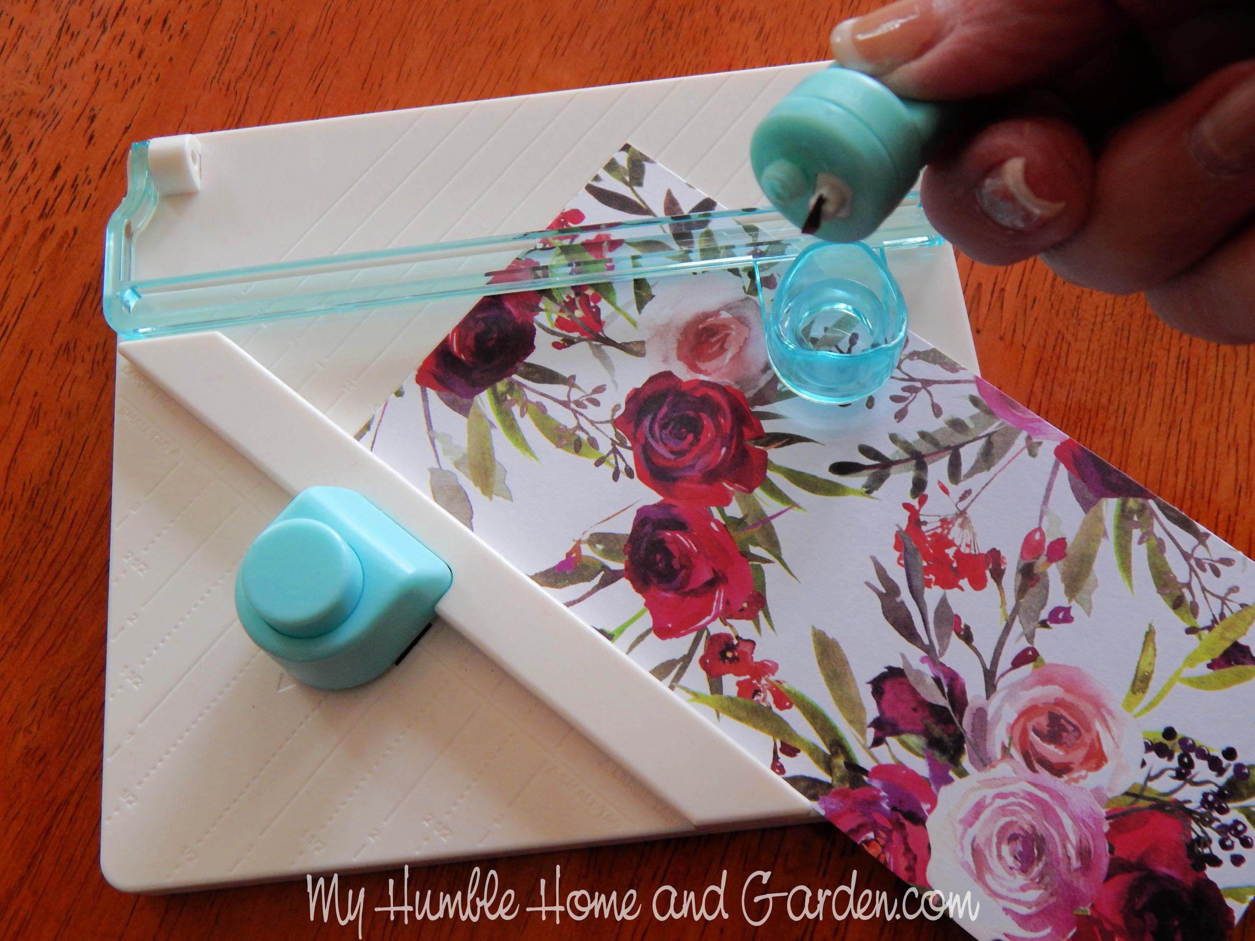 How To Make Gift Tags Easily With A Punch Board - My Humble Home and Garden